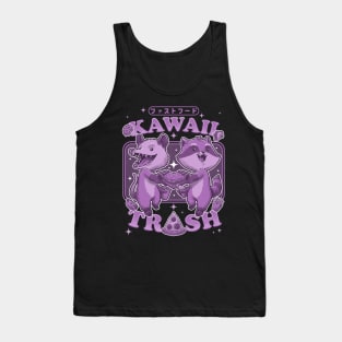 Kawaii Fastfood Trash Animals Tank Top